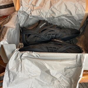 Balenciaga Sleek Black Sneakers